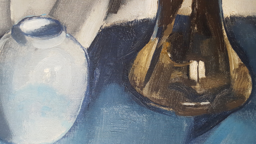 Aart Glansdorp - Magnolia's - olie op  doek, gesigneerd en '27 kopen? Bied vanaf 395!