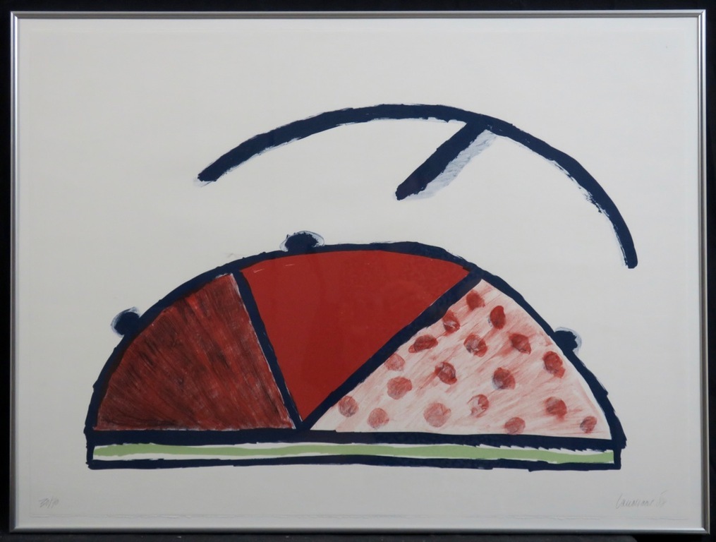 Hans Landsaat: Zeefdruk, Macht - Ingelijst kopen? Bied vanaf 1!