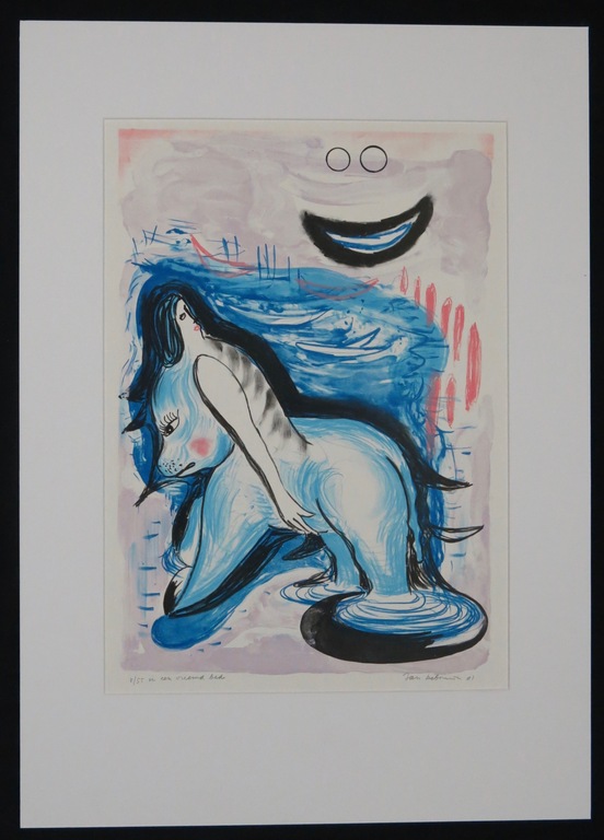 Jan de Bruin: Litho, In een vreemd bed kopen? Bied vanaf 20!