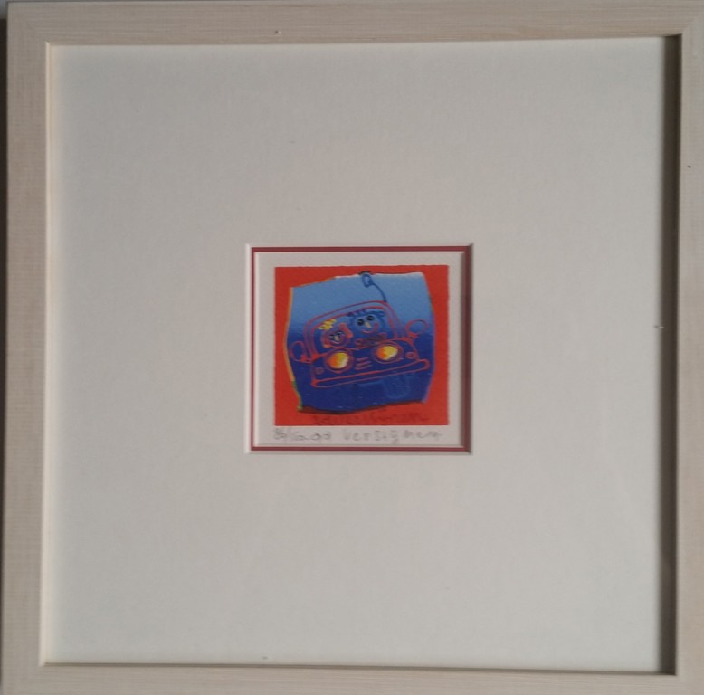 Ad Verstijnen - Gesigneerde originele zeefdruk kopen? Bied vanaf 1!