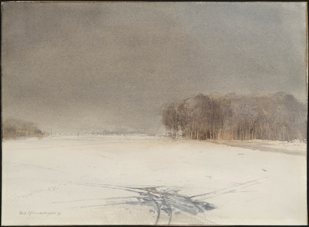 Bob Nieuwenhuysen: Aquarel, Zonder titel  kopen? Bied vanaf 20!