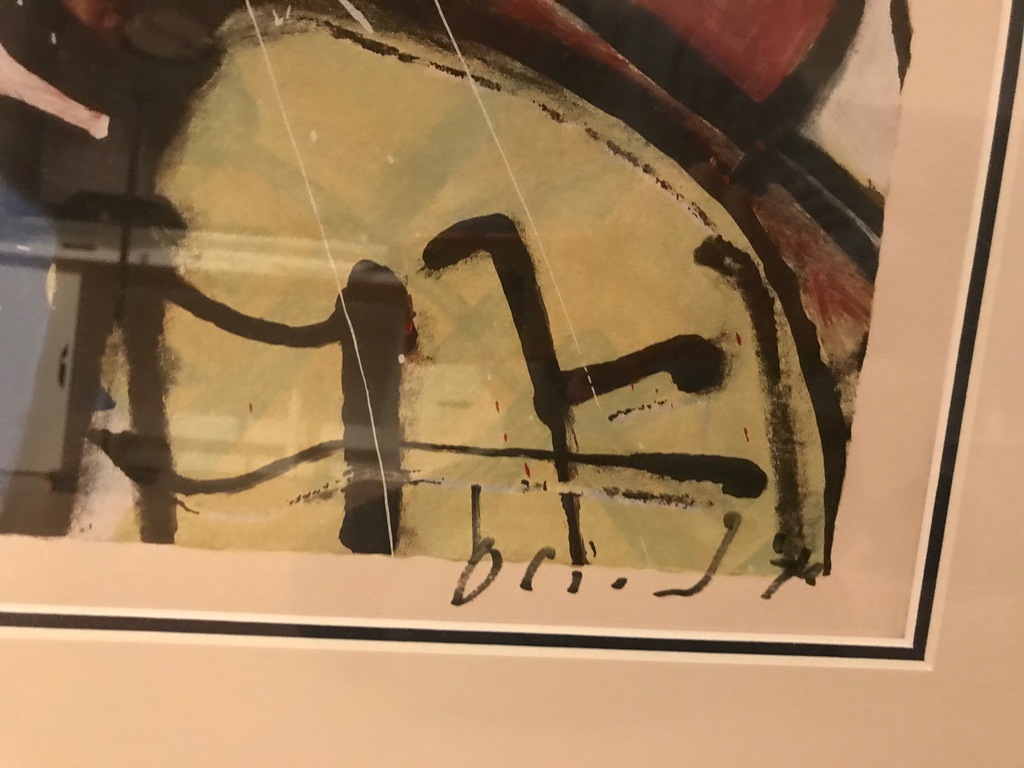 Herman Brood. Zeefdruk 'King Jammy's Recording studio'. kopen? Bied vanaf 249!