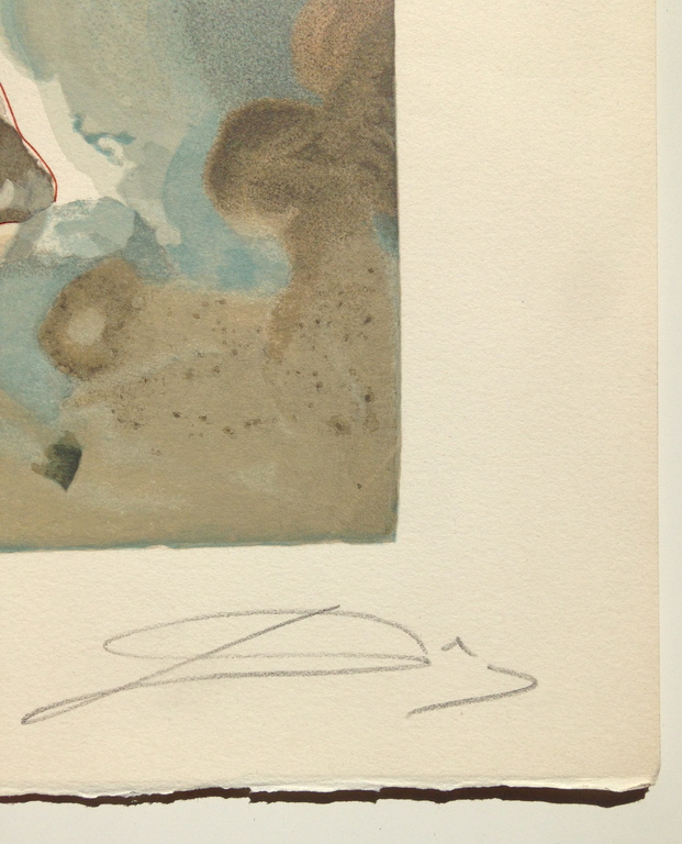 Salvador Dali, Originele houtgravure uit 1960, Oplage slechts 25 kopen? Bied vanaf 275!