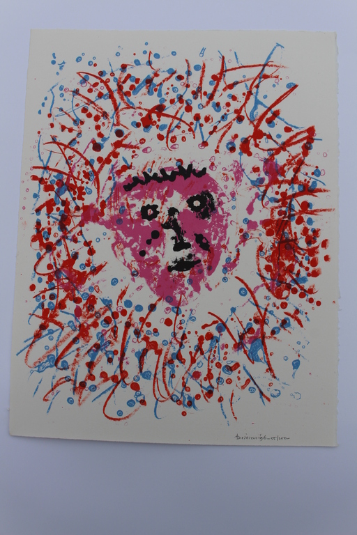 Jef Diederen (1920-2009)- gesigneerd litho - opl. 100 ex. -1996 -galerie Schoots kopen? Bied vanaf 25!