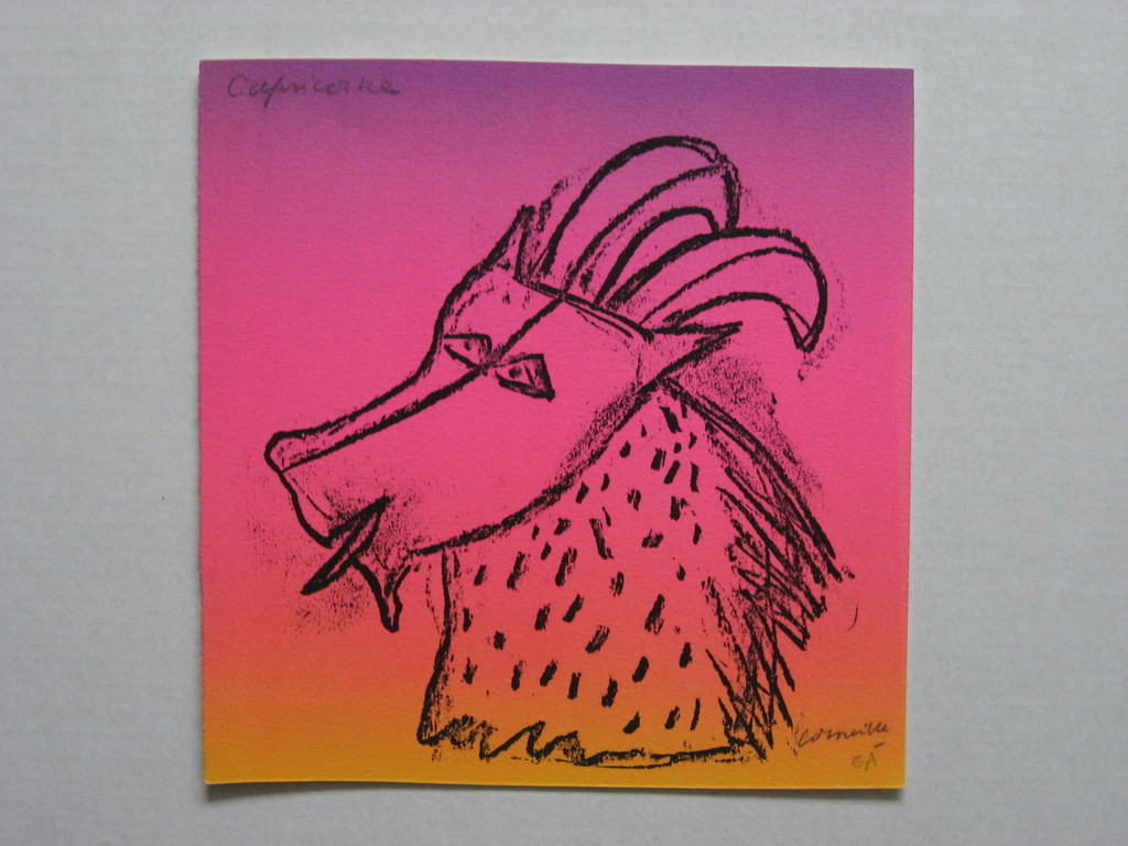 Corneille: Kleurenzeefdruk - Capricorne - oplage: E.A. kopen? Bied vanaf 79!