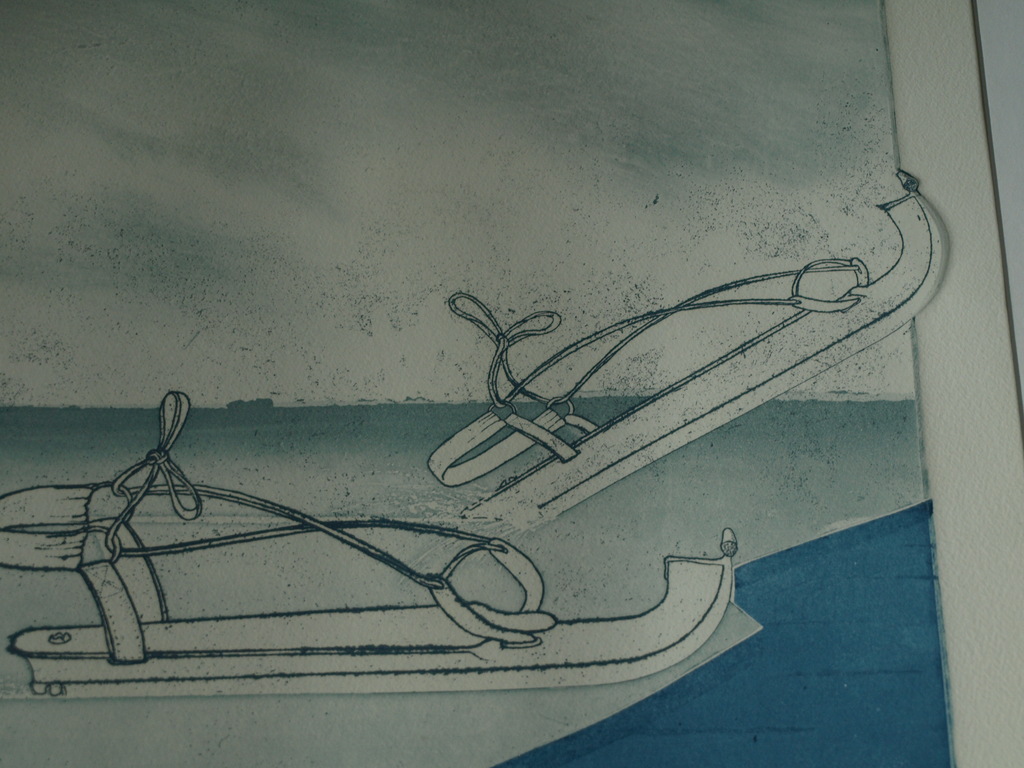 Sjoerd Bakker : Ets en aquatint , ‘Het ongeluk’ – gesigneerd & ingelijst - 1975  kopen? Bied vanaf 1!