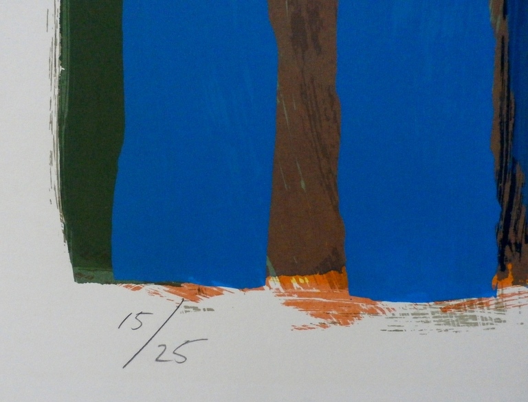 Darja Vos - Grote zeefdruk: Murmullo (ruisen) - 1989 kopen? Bied vanaf 60!