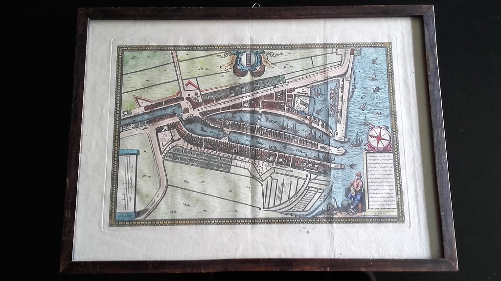Plattegrond van Delfshaven - Kopergravure - P. Smith/I de Ram, 17e eeuw kopen? Bied vanaf 1!
