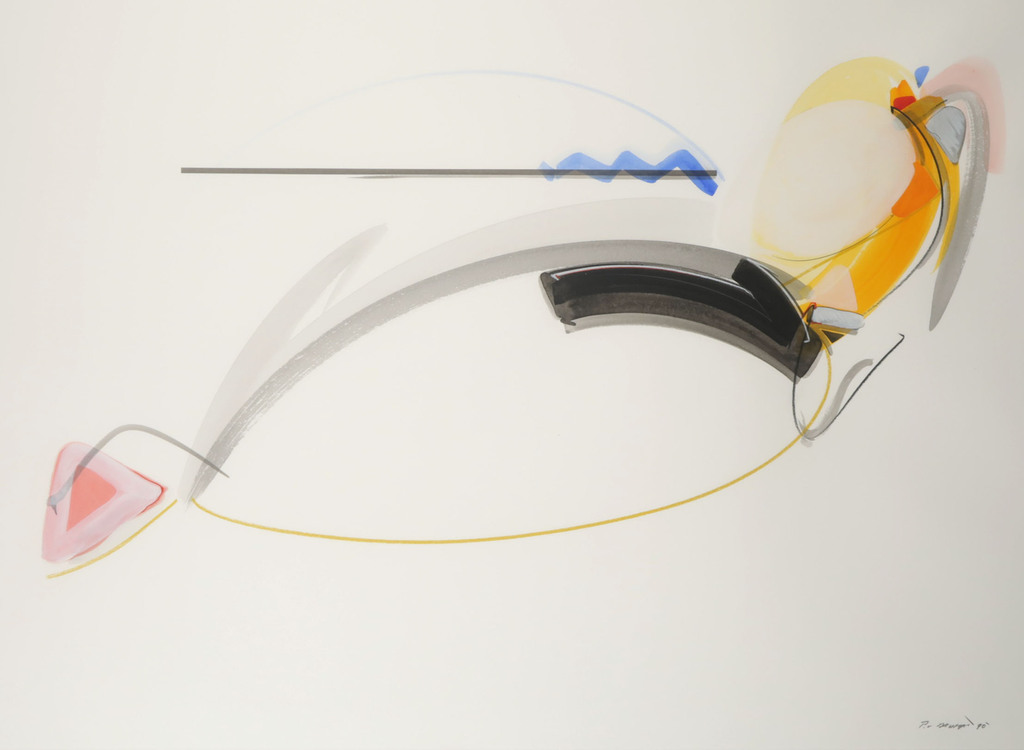 Peter van Drumpt: Aquarel, Z.T. - Ingelijst (Groot) verkocht voor € 80!