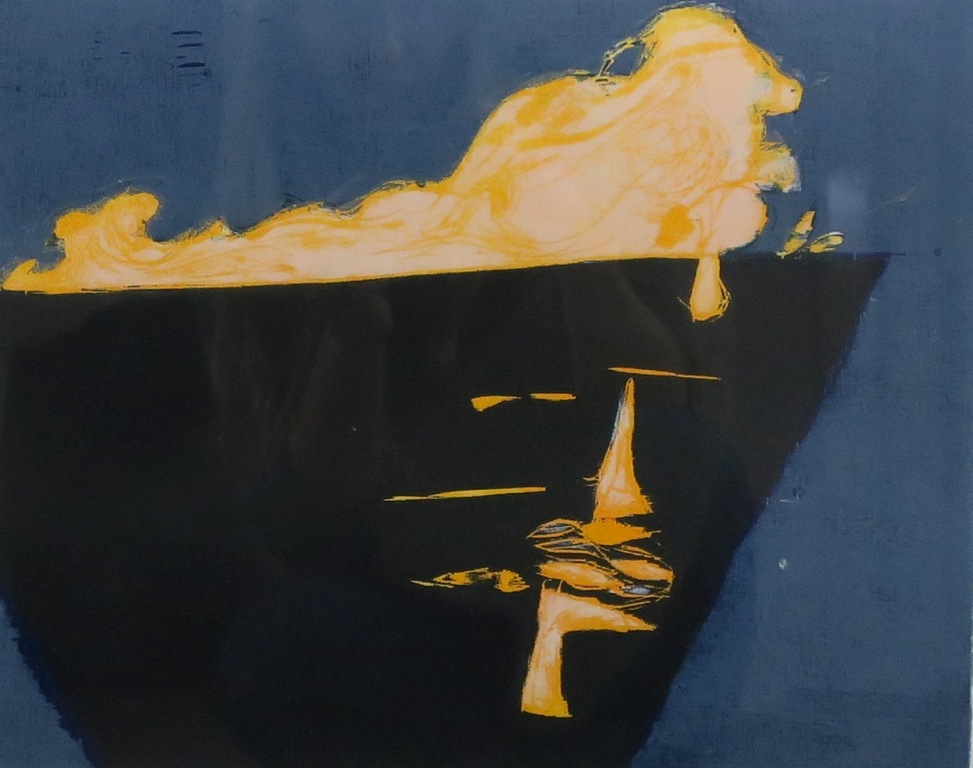 Henriette Boerendans: Houtsnede, 4 februari - Ingelijst kopen? Bied vanaf 40!