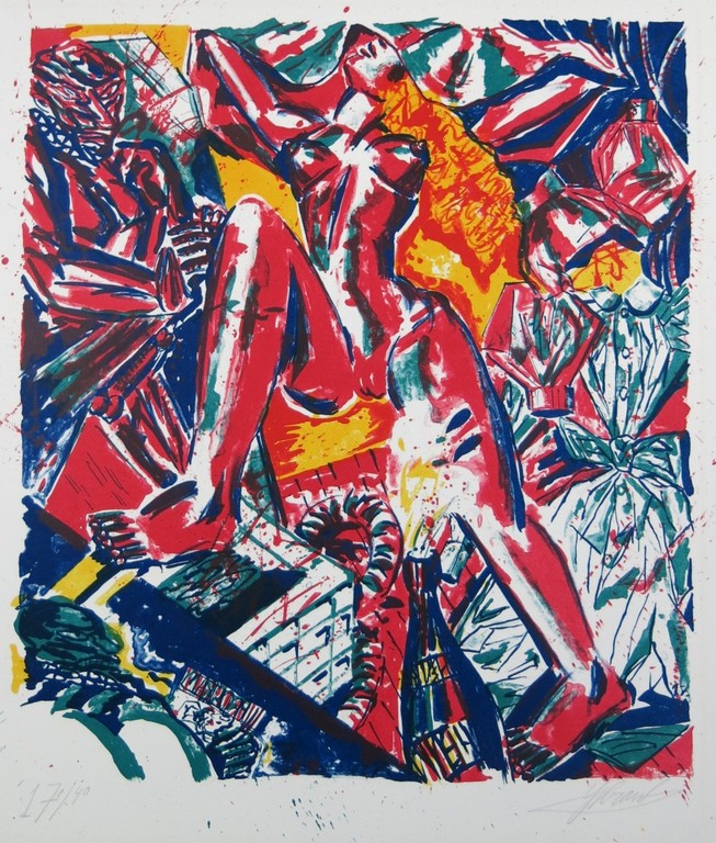 Ysbrant: Litho, Champagne verkocht voor € 50!