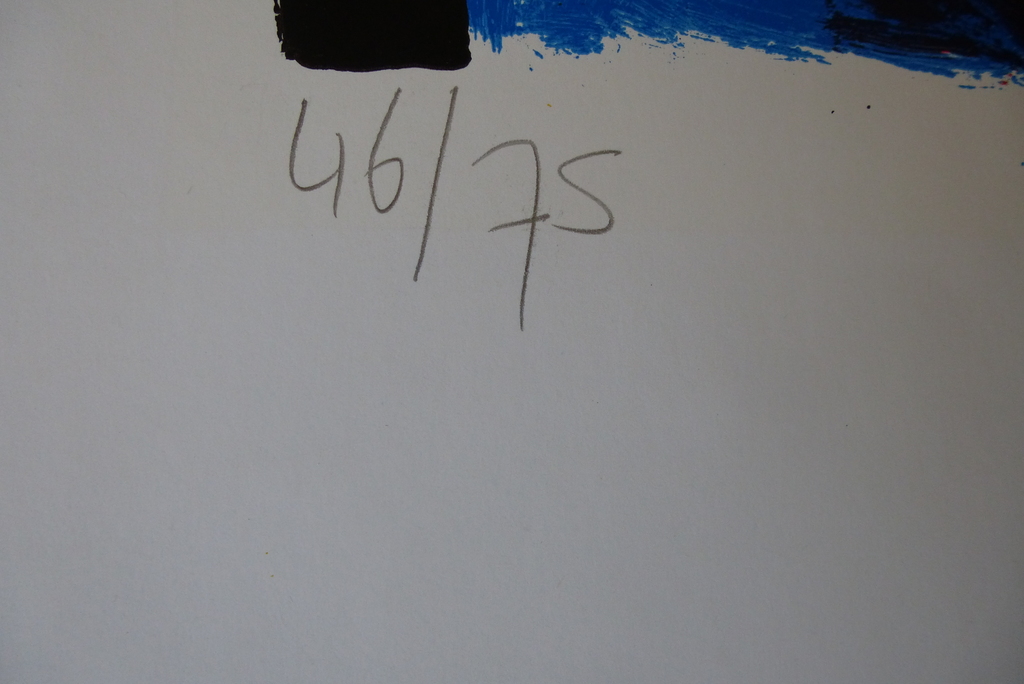 Onbekende kunstenaar, grafiek: hndgesigneerd en genummerd, 1996 kopen? Bied vanaf 1!