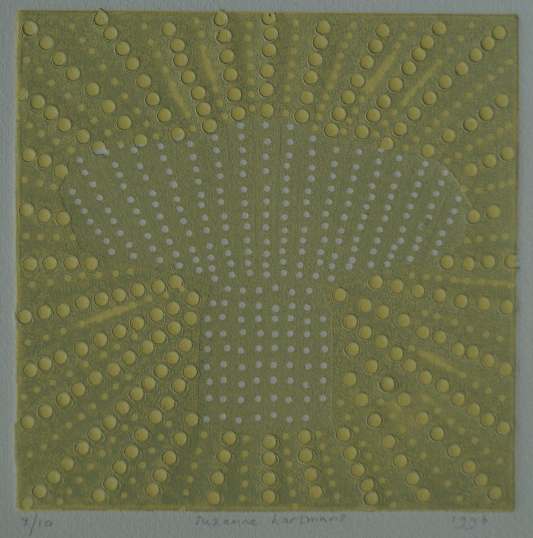 Suzanne Hartmans - zonder titel - gesigneerde ets met relief - 1996 kopen? Bied vanaf 1!