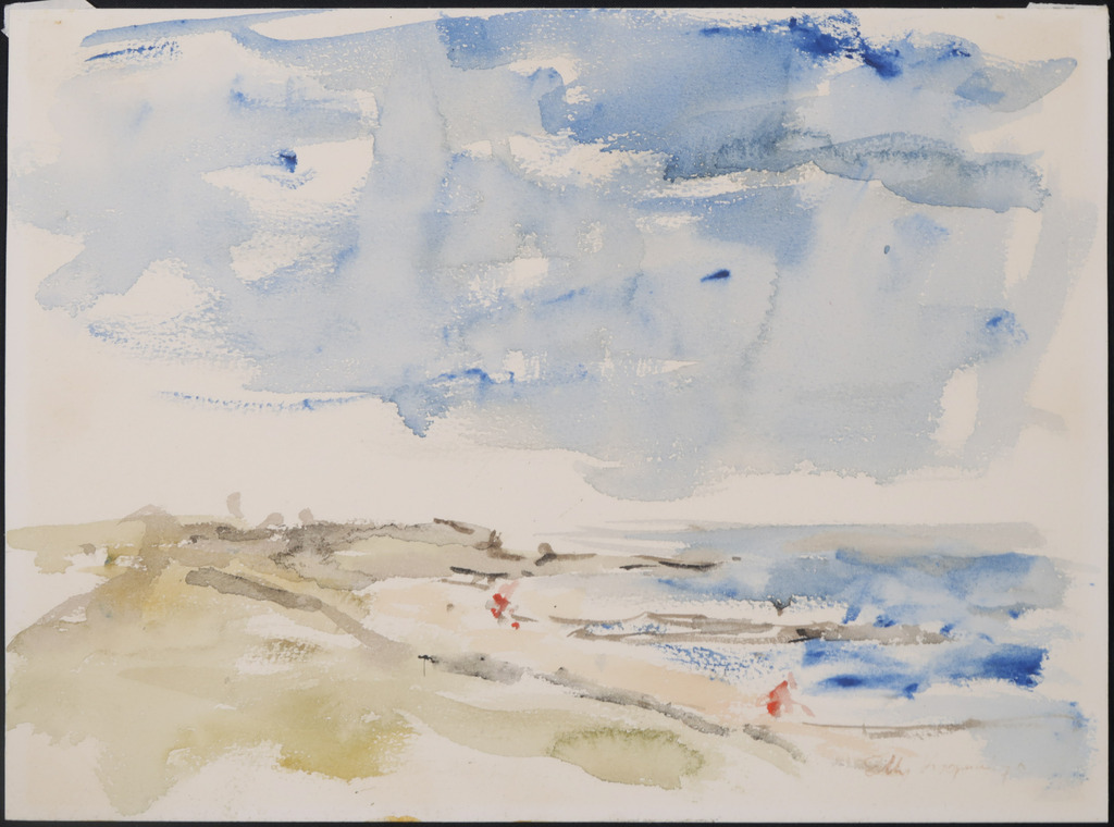 Elly Koopman: Aquarel, Landschap II kopen? Bied vanaf 1!