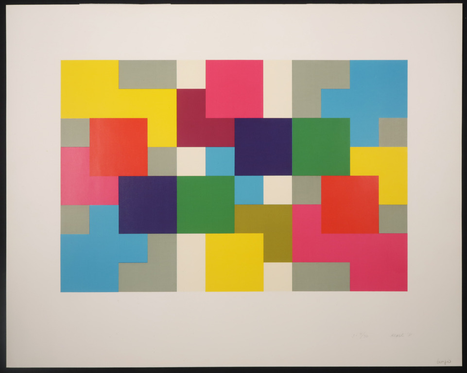 Rolf Adel: Zeefdruk, Zonder titel kopen? Bied vanaf 1!