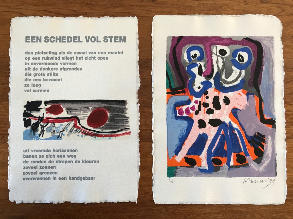 Corneille - Gesigneerde Zeefdruk HC  kopen? Bied vanaf 85!