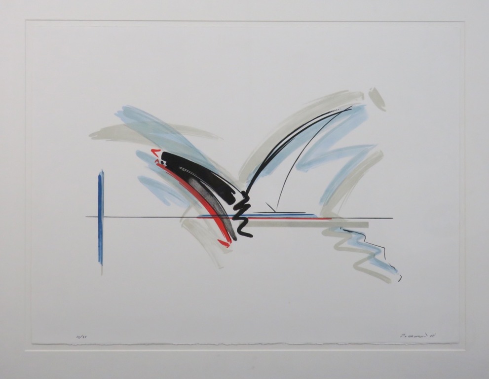 Peter van Drumpt: Litho, Zonder titel - Ingelijst  kopen? Bied vanaf 35!