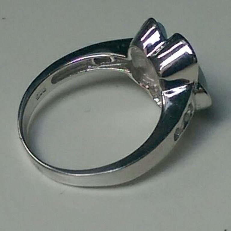 Zilveren ring met larimar kopen? Bied vanaf 29!