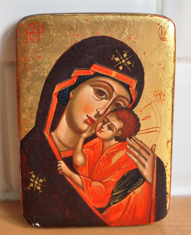 Russische Icoon -Madonna met kind kopen? Bied vanaf 25!