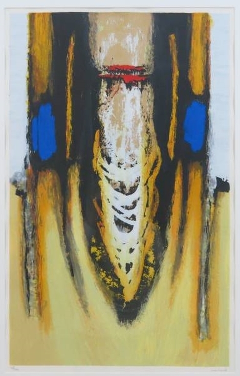 Hans Vanhorck - Hans Vanhorck - Mwadi - Zeer groot werk - grafiek op papier (+ gratis zeefdruk) kopen? Bied vanaf 120!