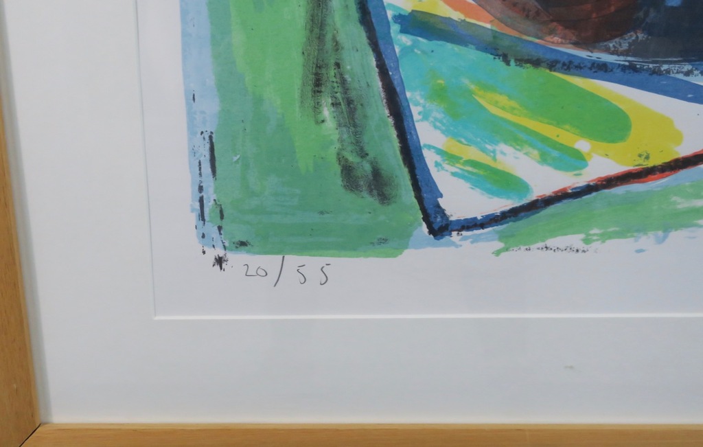 Anton Vrede: Litho, Good-grief - Ingelijst (Groot) kopen? Bied vanaf 50!