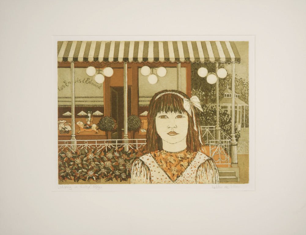 Laetitia de Haas: Aquatint, Kyong in Vichy kopen? Bied vanaf 20!