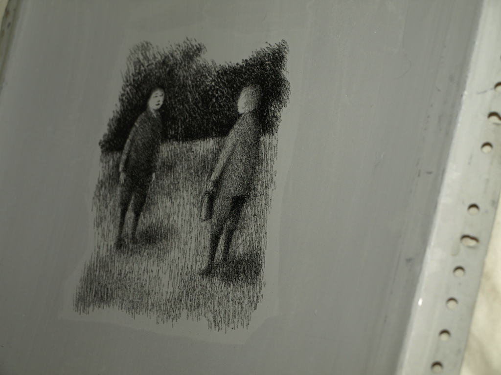 METTEN KOORNSTRA  (1912-1978) – Originele drukplaat lithopers 2 – ca 1975 kopen? Bied vanaf 35!