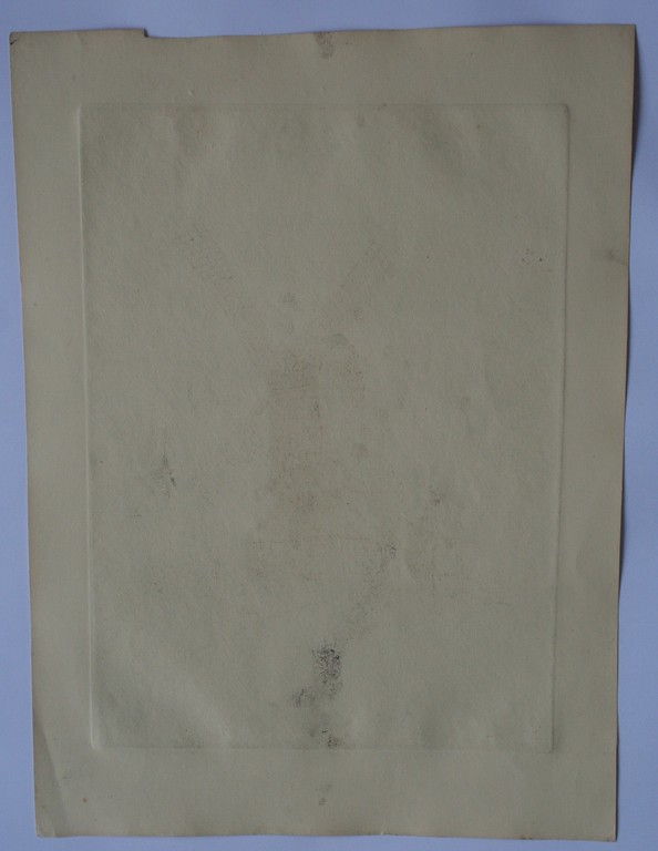 Sim Cootjans (1931 - 2003) - Molen - gesigneerde ets - 1940 kopen? Bied vanaf 1!