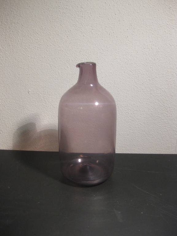 Birdbottle - Finse glaskunstenaar Timo Sarpaneva - ontwerp van 1956 - Iittala verkocht voor € 65!