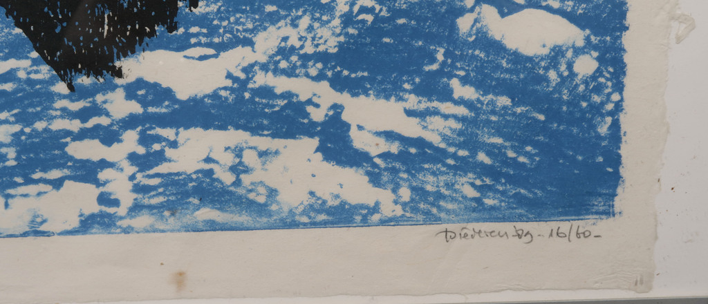 Jef Diederen: Houtsnede en Lino op Rijstpapier, Z.T. - Ingelijst kopen? Bied vanaf 40!