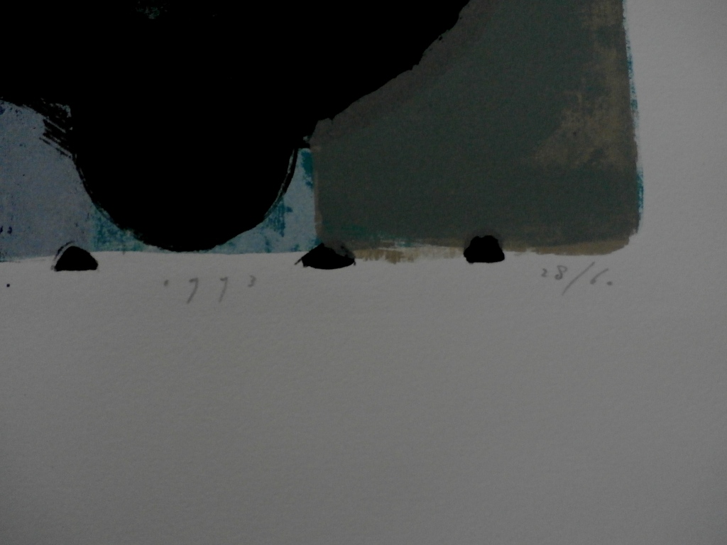 Piet Warffemius -litho: Zon en schaduw - 1993 kopen? Bied vanaf 75!