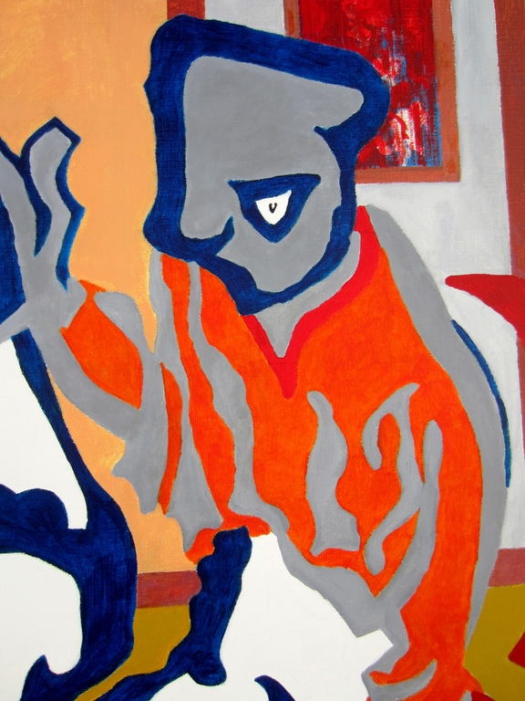 Eric Pool (1937-2012) - Amstelveen - Acryl - Het Jackje kopen? Bied vanaf 125!