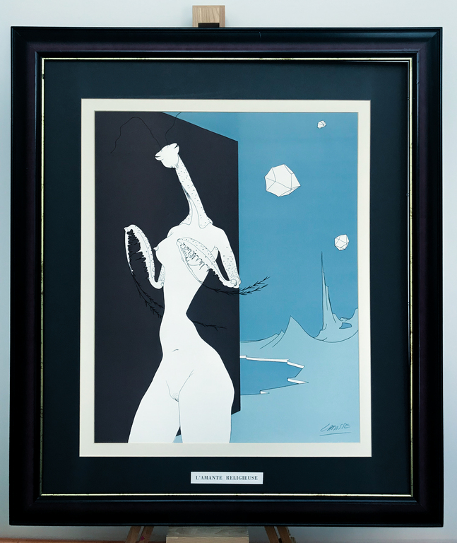 Felix Labisse (1905- 1982) - L' Amante Religieuse - Originele litho - Gesigneerd kopen? Bied vanaf 1!