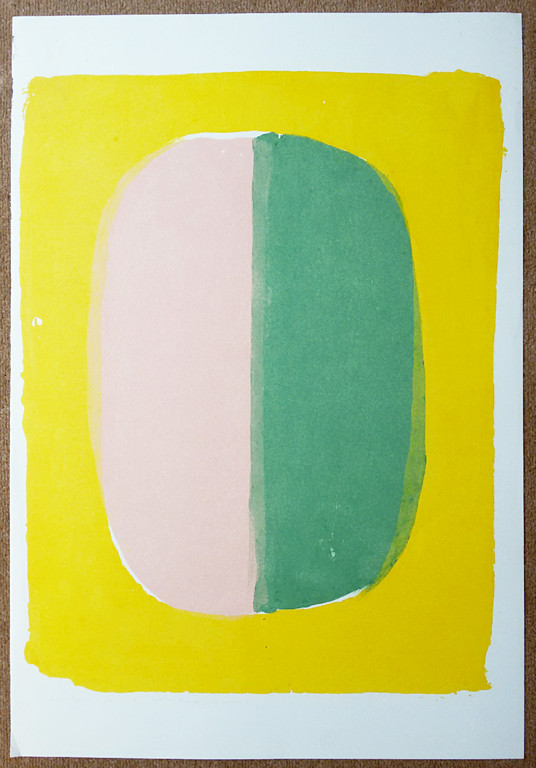 Adriaan Engelman - Abstracte compositie, monotype kopen? Bied vanaf 75!