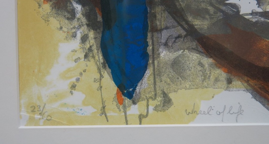 Hans Vanhorck: Litho, Wheel of Life - Ingelijst kopen? Bied vanaf 1!