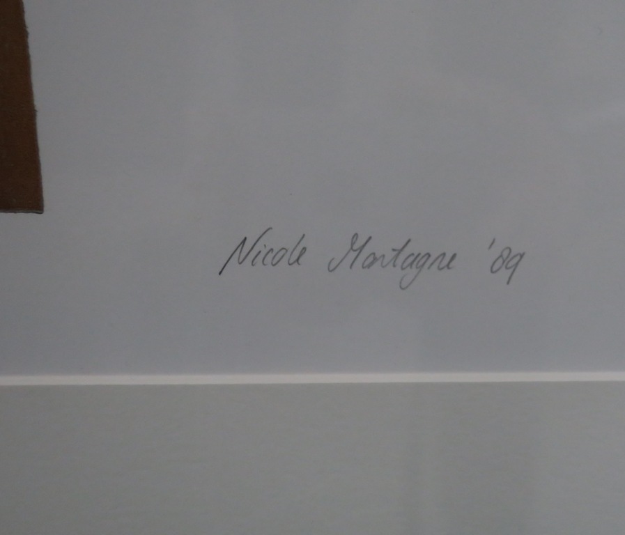 Nicole Montagne: Lino, Z.T. - Ingelijst kopen? Bied vanaf 1!