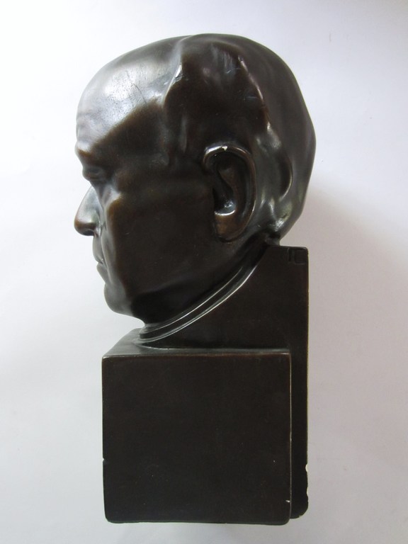 Art Deco buste - Guido Gezelle - gips kopen? Bied vanaf 1!