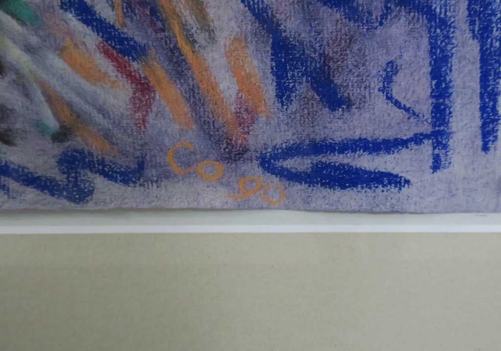 Co van Gasteren: Tekening, Compositie I - Ingelijst kopen? Bied vanaf 1!