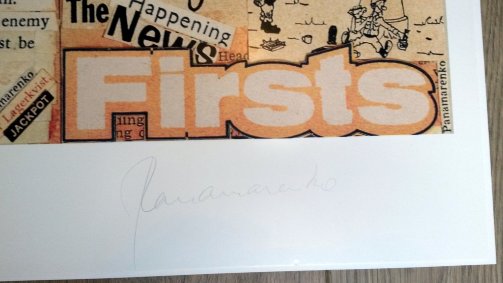 Panamarenko, In Space, Litho en Collage 2003, handgesigneerd kopen? Bied vanaf 399!