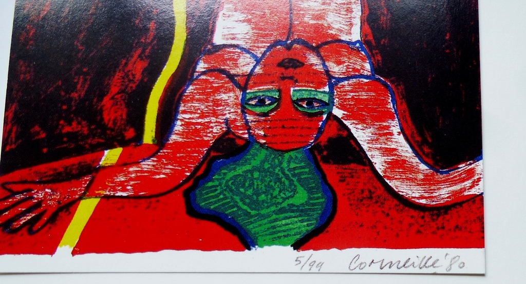 Corneille, handgesigneerde litho, 1980 kopen? Bied vanaf 1!