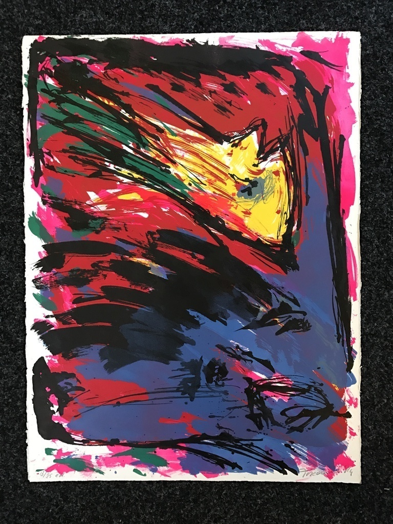 Bep Toscani originele zeefdruk/ Litho Eigen druk 1984 kopen? Bied vanaf 1!