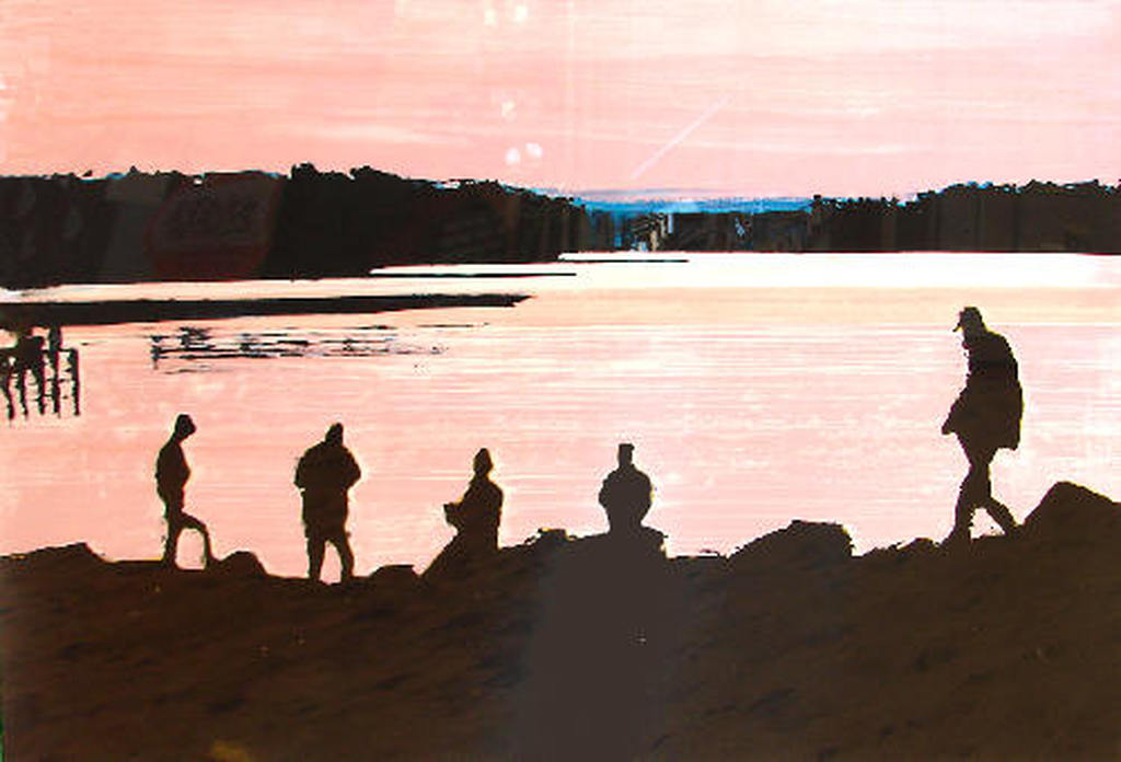 Koen Vermeule - Hangout - Zeefdruk verkocht voor € 295!