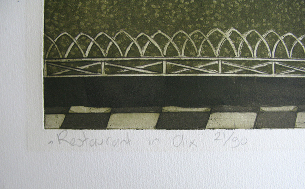 Laetitia de Haas - RESTAURANT IN AIX - kleurets kopen? Bied vanaf 1!