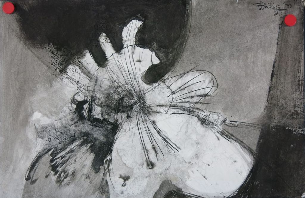 Frans Buitinga Pen en inkt op papier, Zonder titel Verkocht