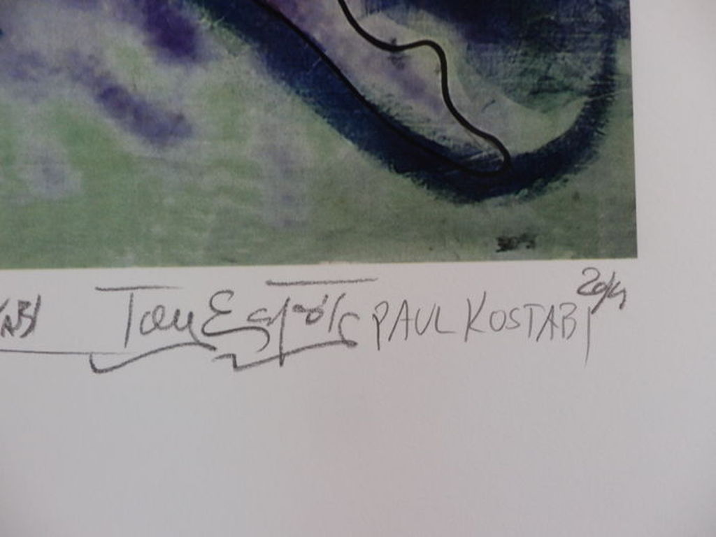 MARK&PAUL KOSTABI & TONI ESPOSITO   Gr Giclee   TEMPTATION  3xHandgesigneerd kaufen? Bieten Sie von 85!