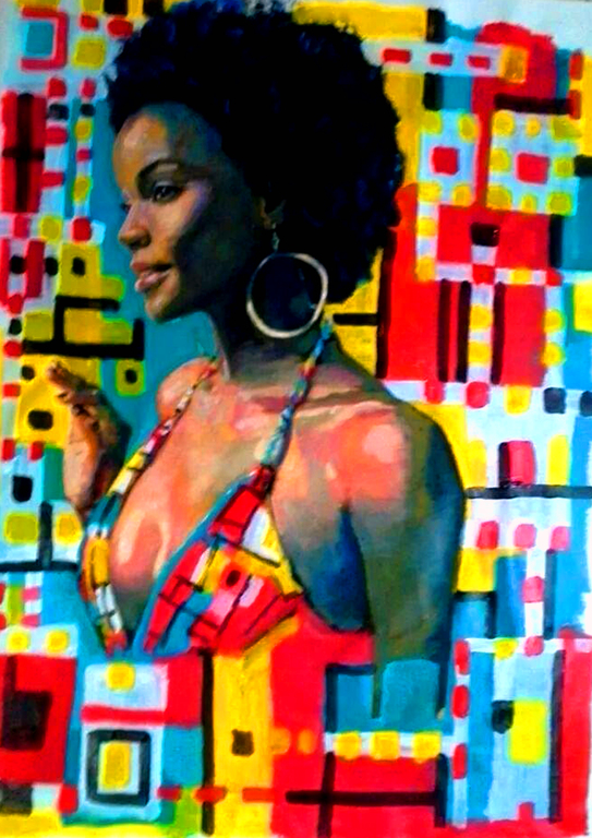 Peter Klashorst - Ebony Babe kopen? Bied vanaf 1!