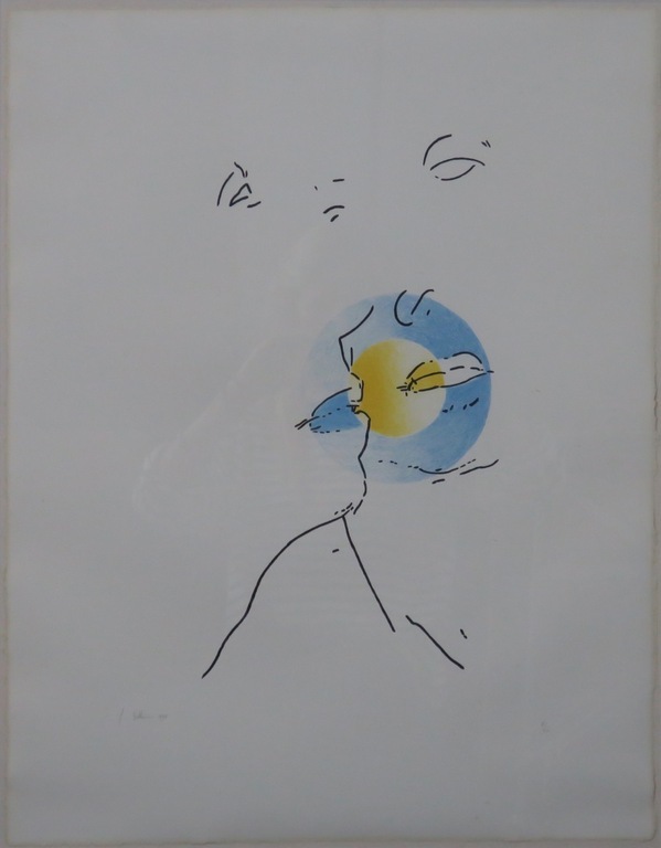 Jaap Hillenius: Litho, Z.T. (3 kl) - Ingelijst kopen? Bied vanaf 1!