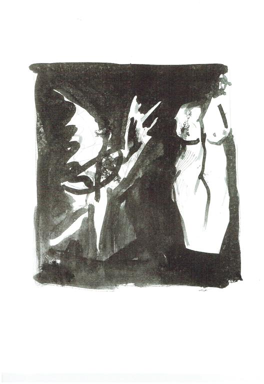 Onbekende Kunstenaar-Inkt op Papier-4 mappen met Der Glücklose Engel kopen? Bied vanaf 1!