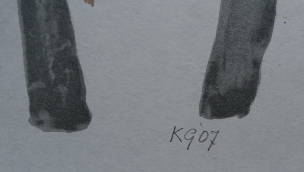 Klaas Gubbels - litho: Het graf, gesigneerd - 2007 kopen? Bied vanaf 110!