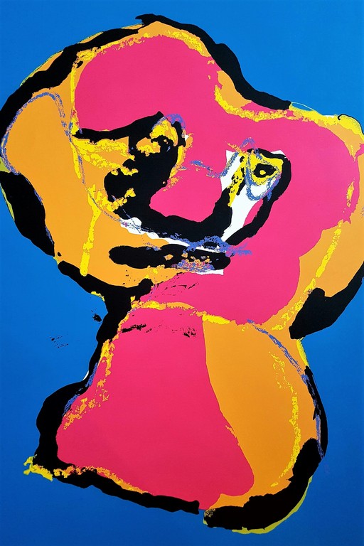 Karel Appel: zeefdruk 1976 kopen? Bied vanaf 150!